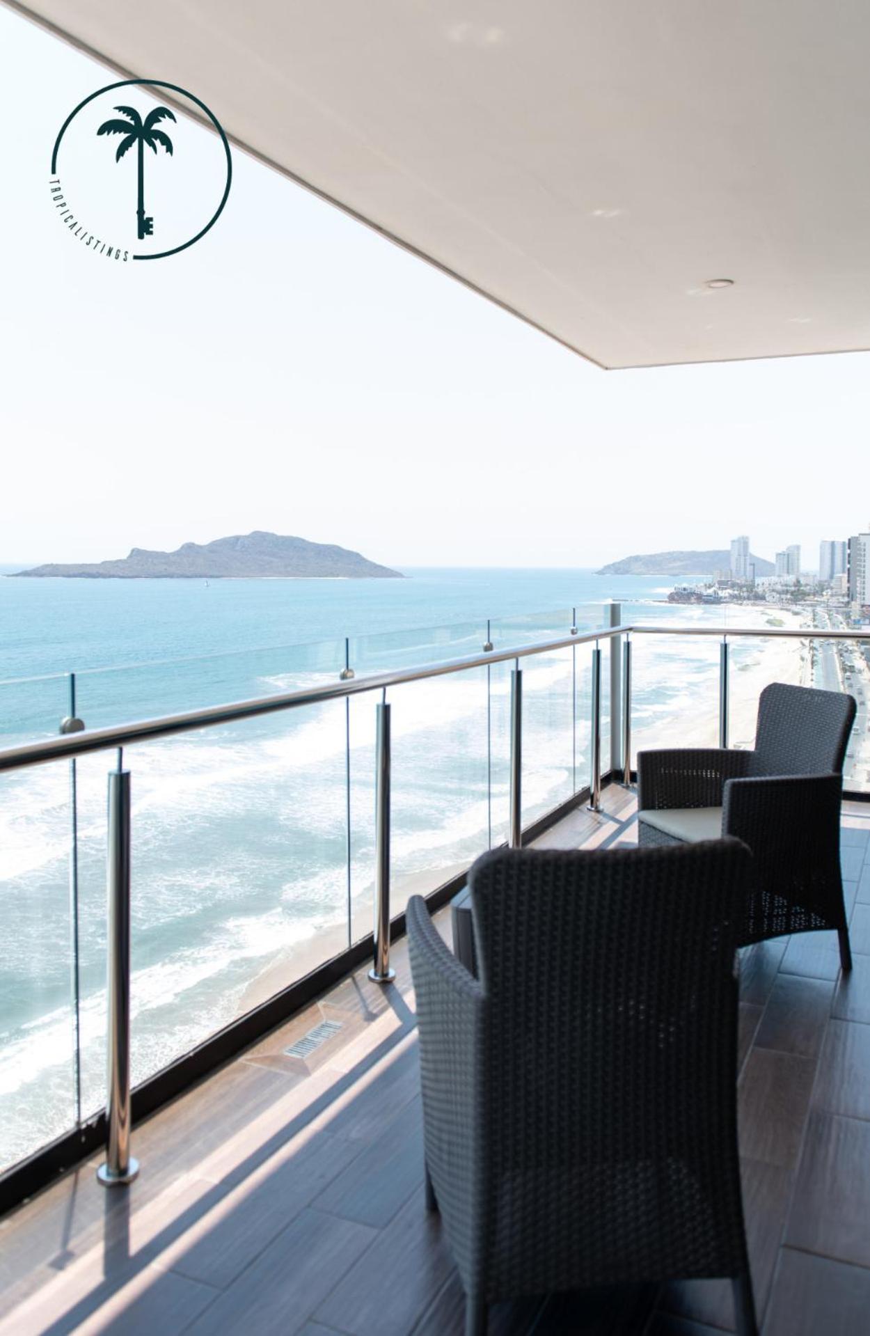 Terraza Con Vista Al Mar, Bbq Y Piscina Apartment Mazatlan Exterior photo