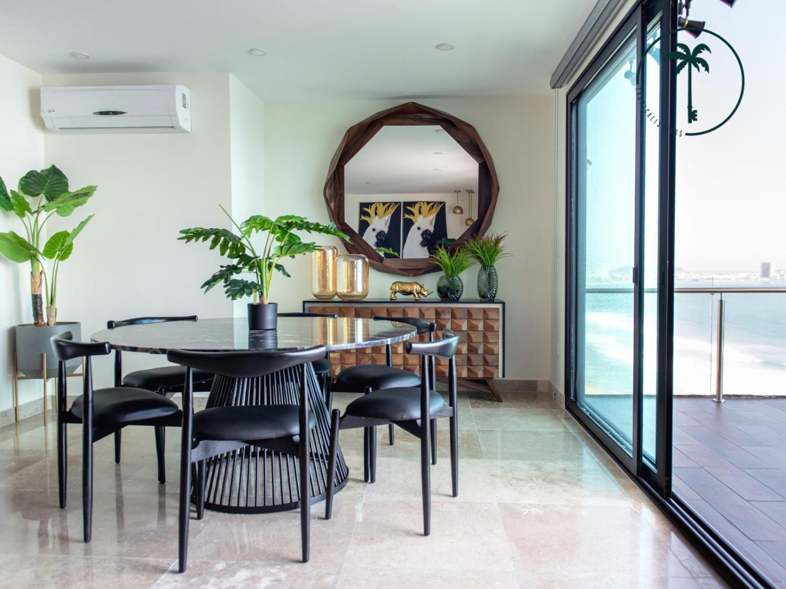 Terraza Con Vista Al Mar, Bbq Y Piscina Apartment Mazatlan Exterior photo